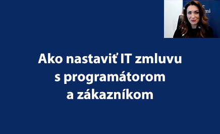 Ako nastaviť IT zmluvu s programátorom a zákazníkom