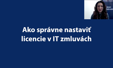 Ako správne nastaviť licencie v IT zmluvách?